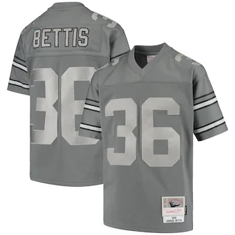 youth mitchell and ness jerome bettis charcoal pittsburgh s
